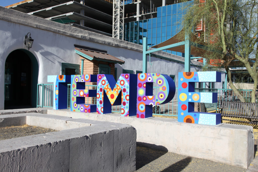 03 Tempe 3D Letters Art Installation