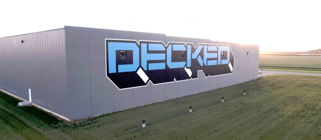 virtual meeting at the Decked facility