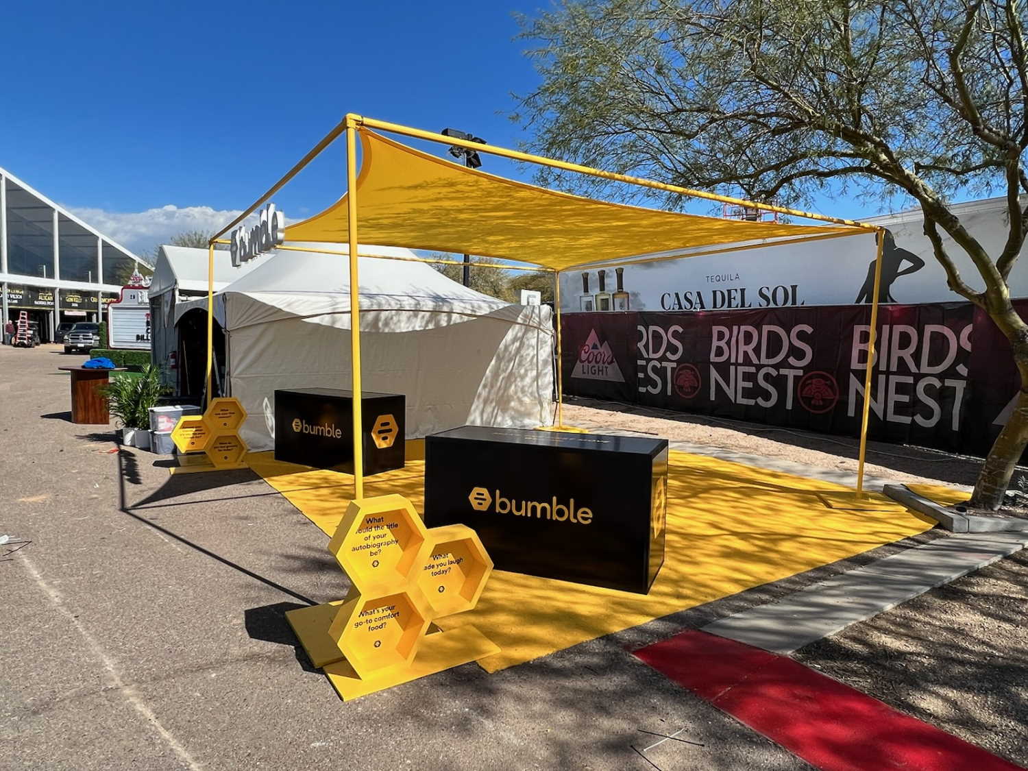 bumble booth