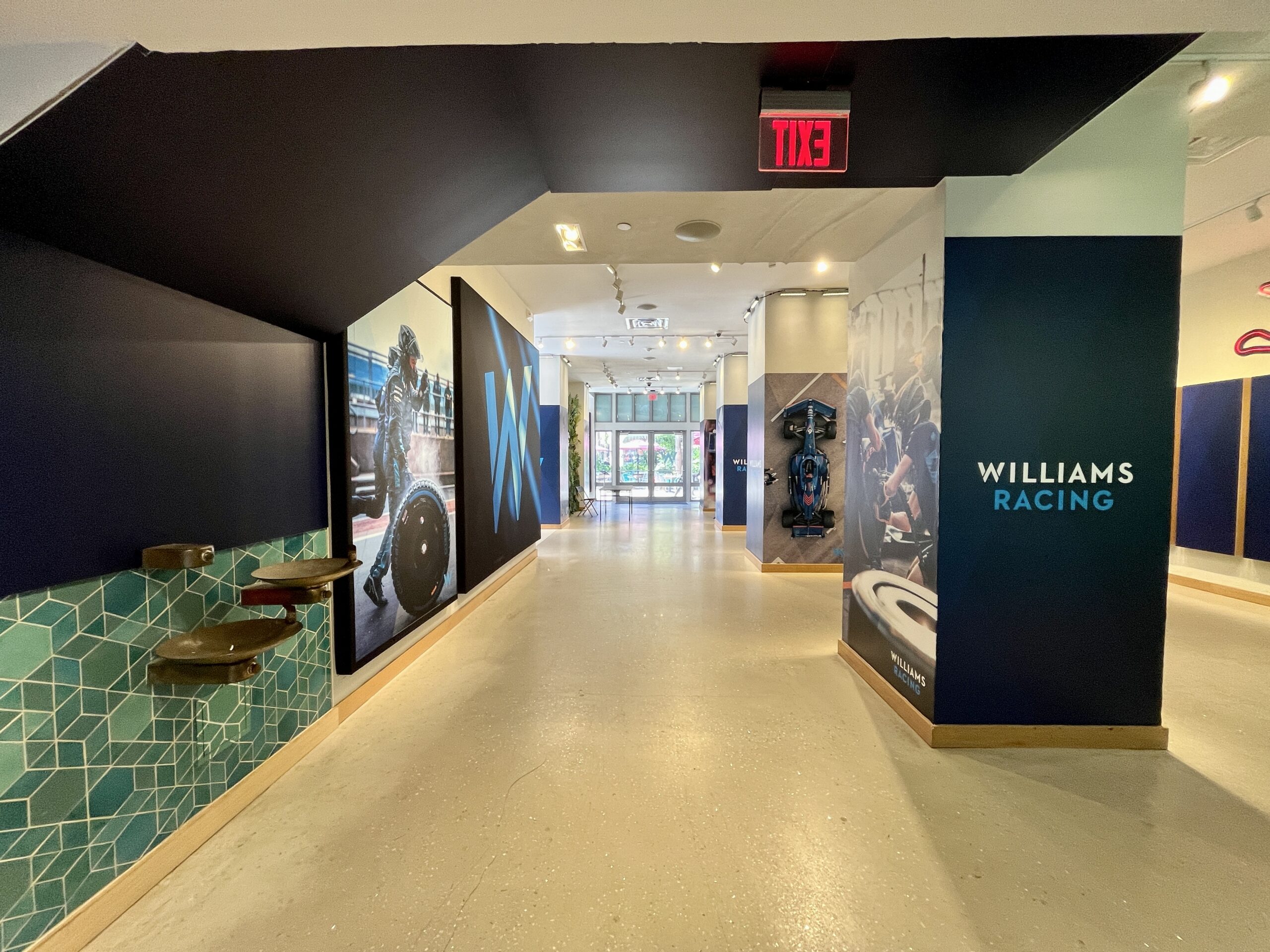 Williams Racing Retail Storefront
