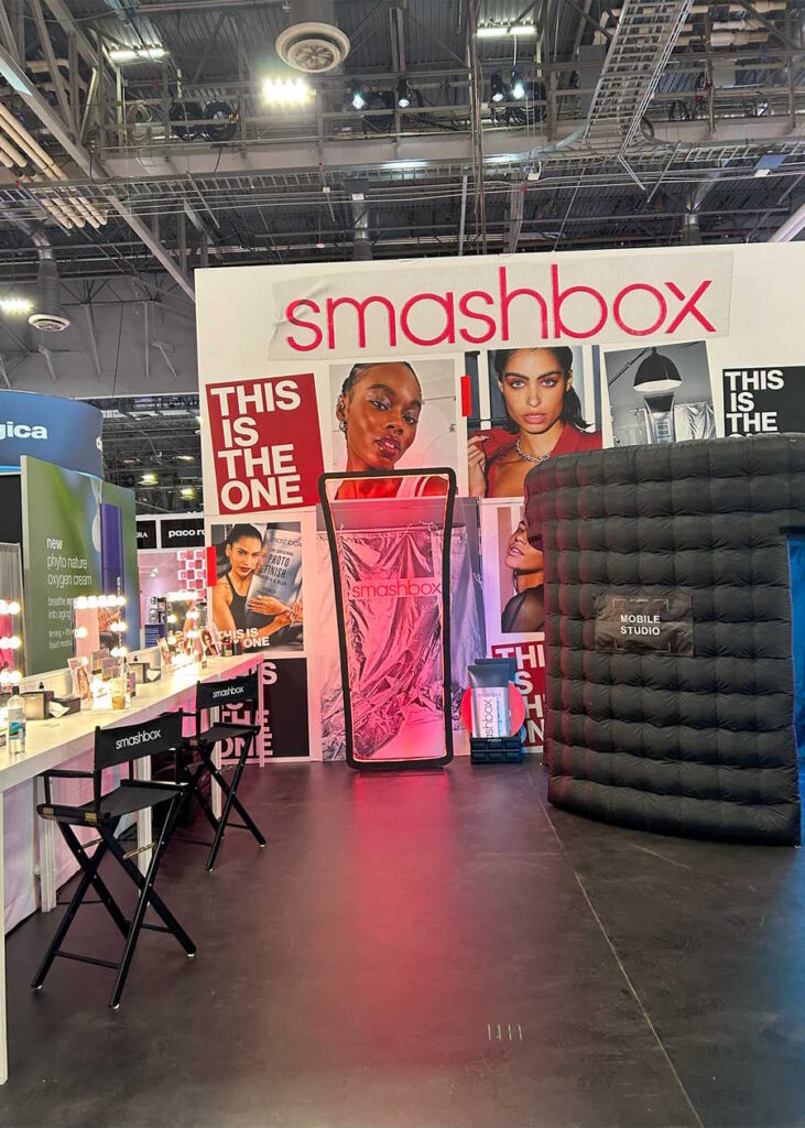 Smashbox Trade Show Booth
